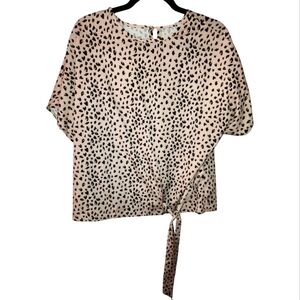 Leopard Print Women's Top